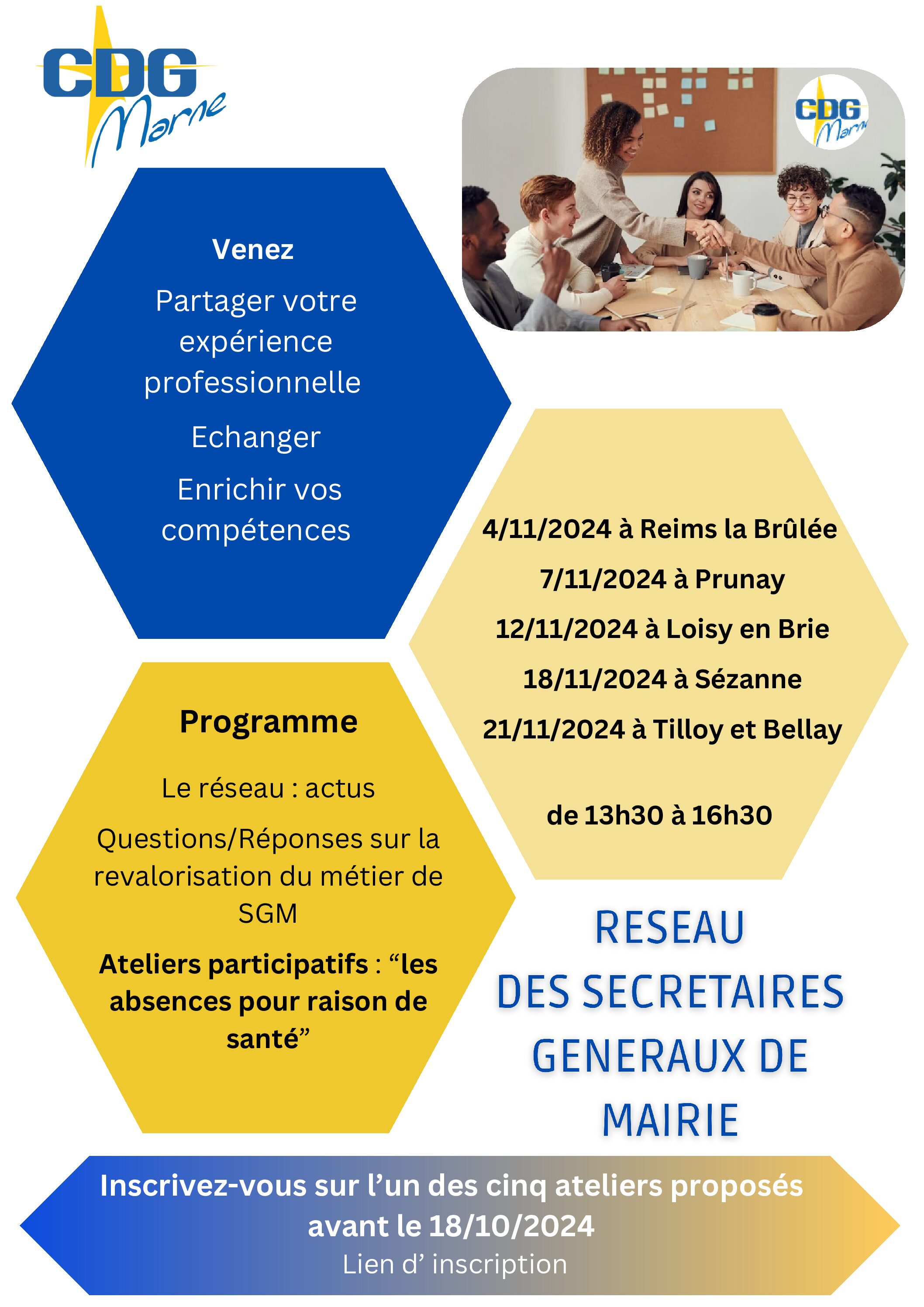 RESEAU DES SECRETAIRES GENERAUX DE MAIRIE