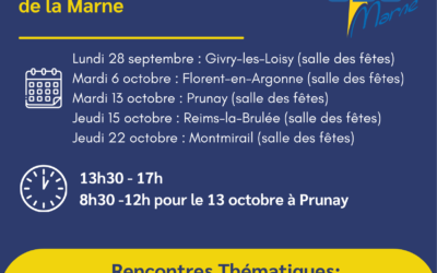 réseau SGM – 5 rencontres thématiques