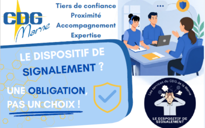 Le dispositif de signalement ? Confiez le au cdg !